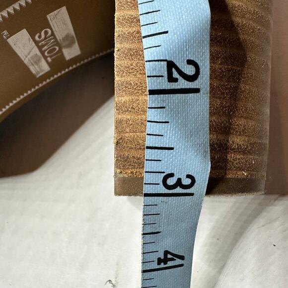 Toms Size 10 Women Brown Suede Quiet Luxury Lunata Block Heel Ankle Bootie Boot - Picture 11 of 12